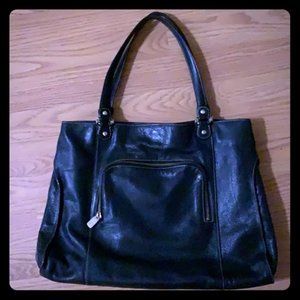 Liz Claiborne leather tote